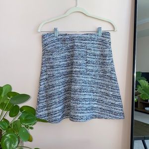 Loft tweed skirt